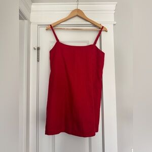 A&F Linen Blend Button Skort